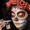 1 oz Yellow Water-Based Air Brush Paint for Skin - Face & Body Airbrush Paint for Halloween, Cosplay, Theatrical Makeup & Temporary Tattoos